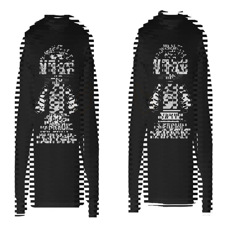 1962年生まれの男性の61歳の誕生日 長袖Tシャツ ギフトのアイデア