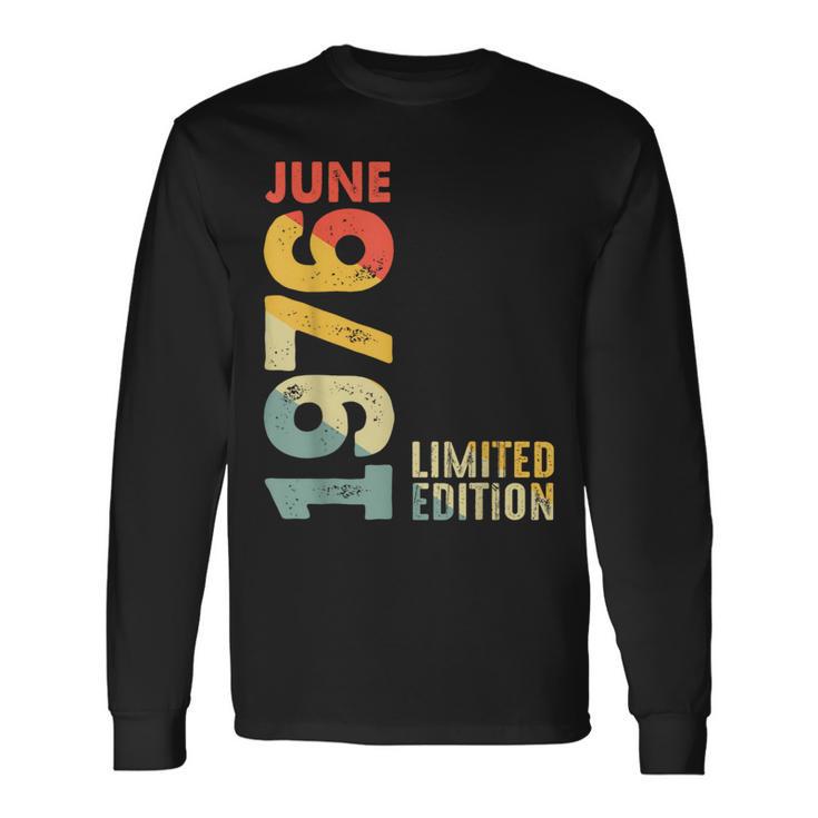 1976 限定版 1976年6月 レトロ 1976 ヴィンテージ 1976 長袖Tシャツ