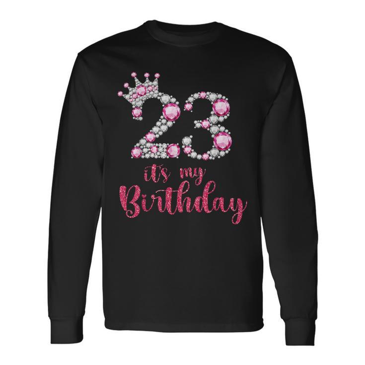 23 It's My Birthday 23歳の誕生日 23歳の誕生日 長袖Tシャツ