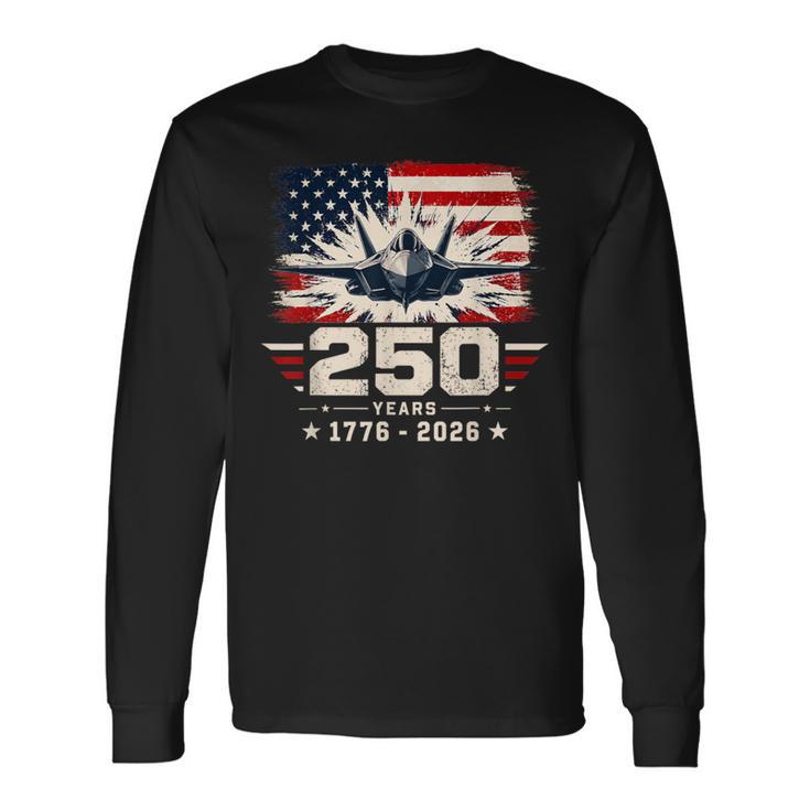250Th Anniversary Usa Patriotic 250 Years American 4Th July 長袖Tシャツ