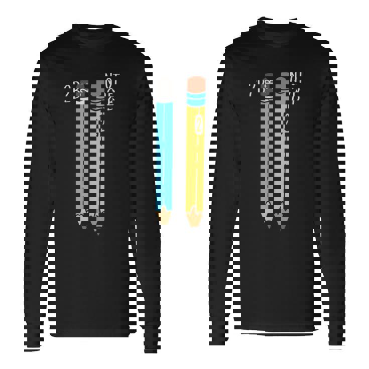 2Bまたは2b エンジニア 長袖Tシャツ ギフトのアイデア