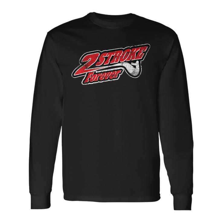 2ストローク フォーエバー モトクロス&エンデューロライダー 長袖Tシャツ