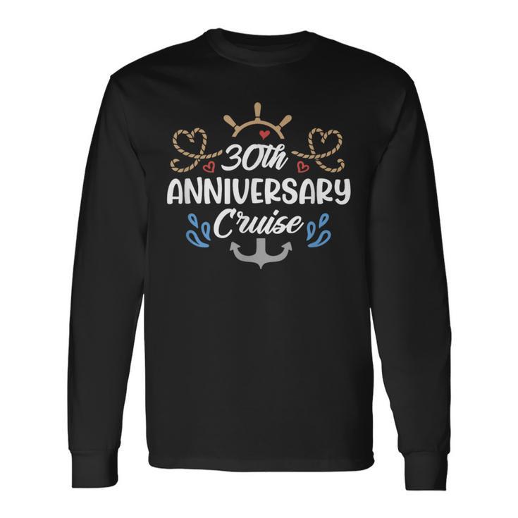 30周年記念クルーズ旅行 長袖Tシャツ