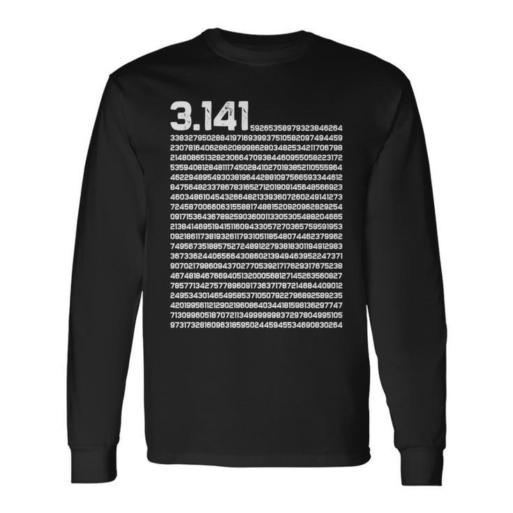 314 円周率の日 数学 非合理数 円周率 長袖tシャツ 長袖Tシャツ