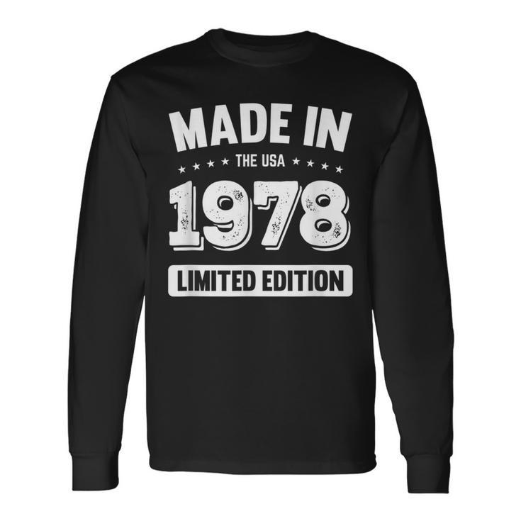 40歳の誕生日ギフトtシャツ Made In 1978 1978 シャツ 長袖Tシャツ