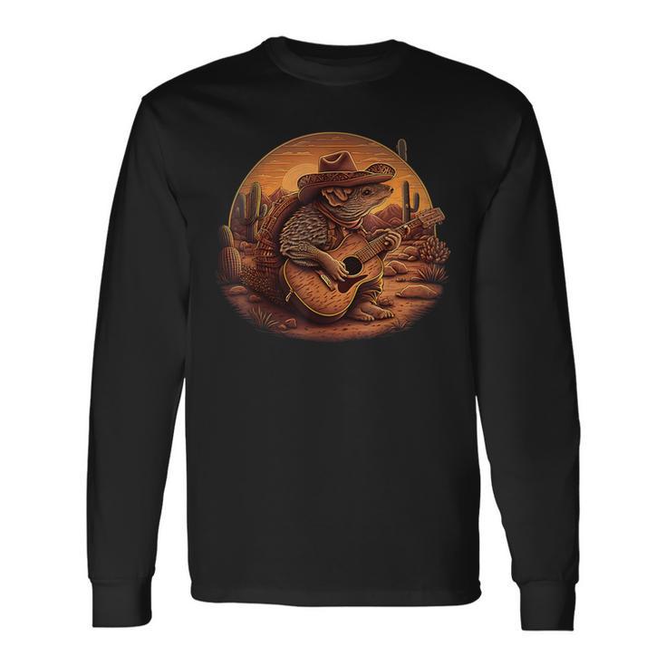 Armadillo ウェスタンカウボーイシャツ メンズ レディース カントリーミュージック 長袖Tシャツ