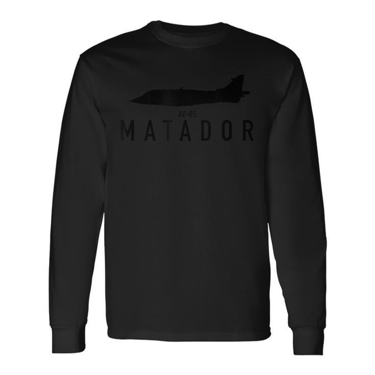 Av-8S マタドール 長袖Tシャツ