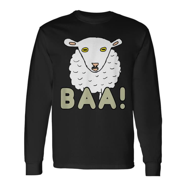 Baa 羊 長袖Tシャツ