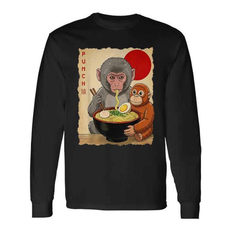 Baby Monkey Punch パンチ サル 長袖Tシャツ