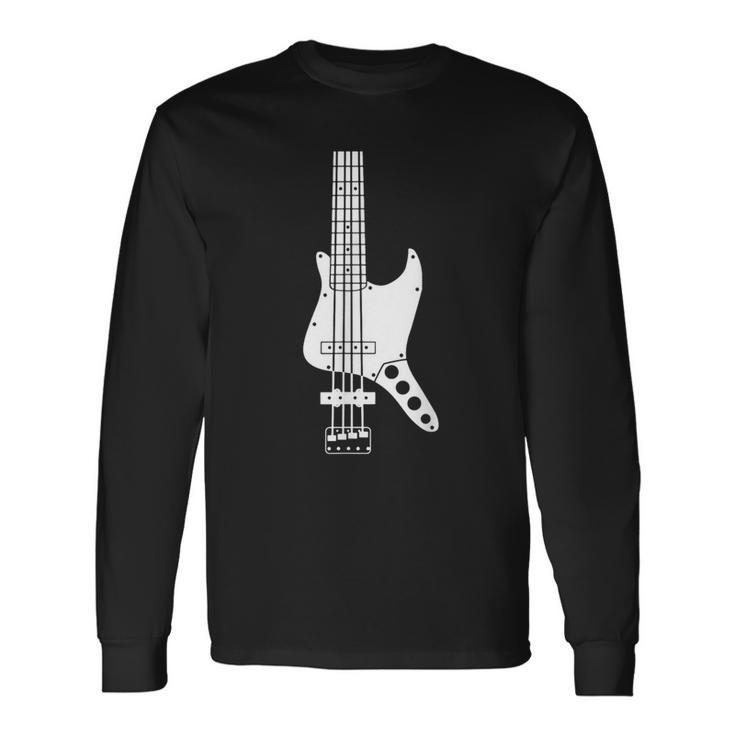 I Bass Guitar 長袖Tシャツ