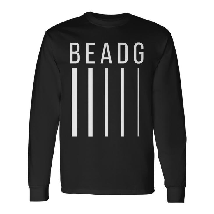 Beadg 5弦ベースギター ベースプレーヤー、ベーシスト 長袖Tシャツ