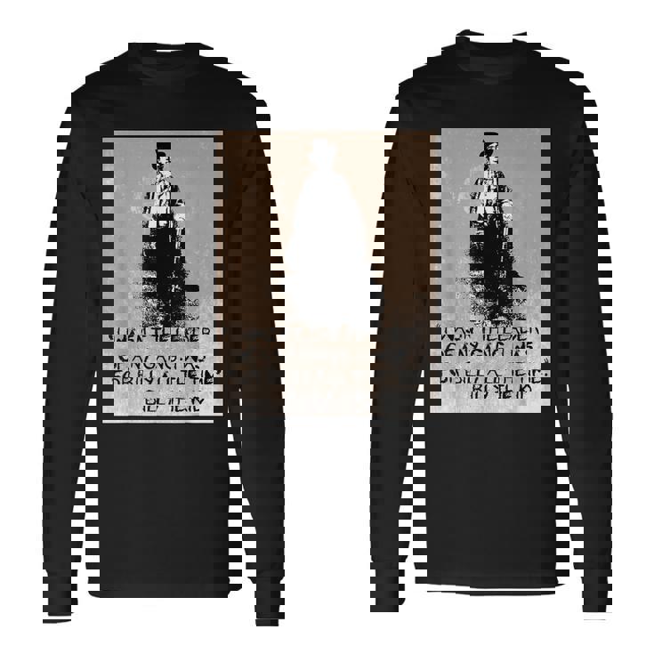 Billy The Kid 引用句付き 長袖Tシャツ