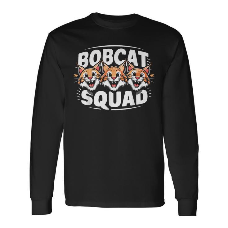 Bobcatquad ボブキャット愛好家 シャツ 長袖Tシャツ