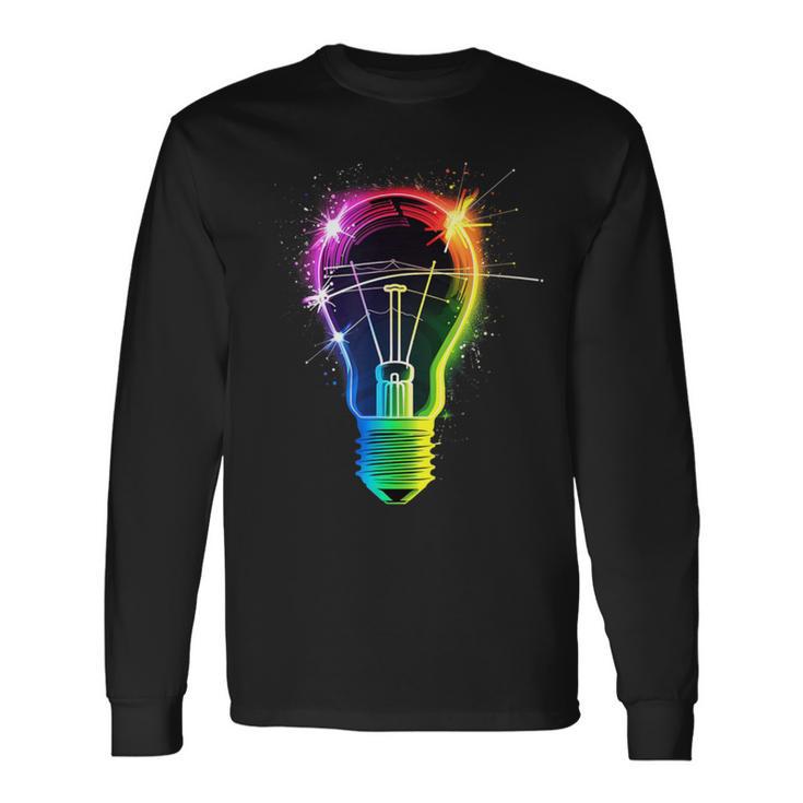 Bombilla Fresca Para Adultos Y Niños Camiseta de manga larga