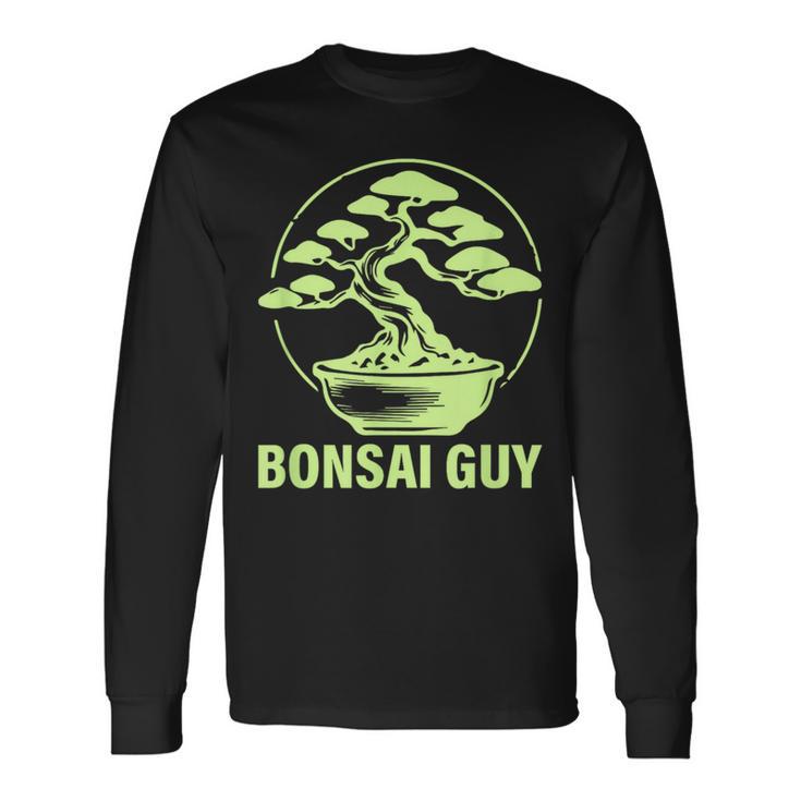 Bonsai Guy Penjing Penzai Bonsai 盆栽 長袖Tシャツ