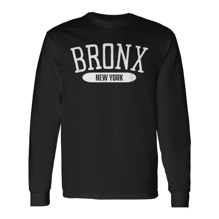 Bronx シャツ カレッジスタイル Bronx New York Ny 長袖Tシャツ