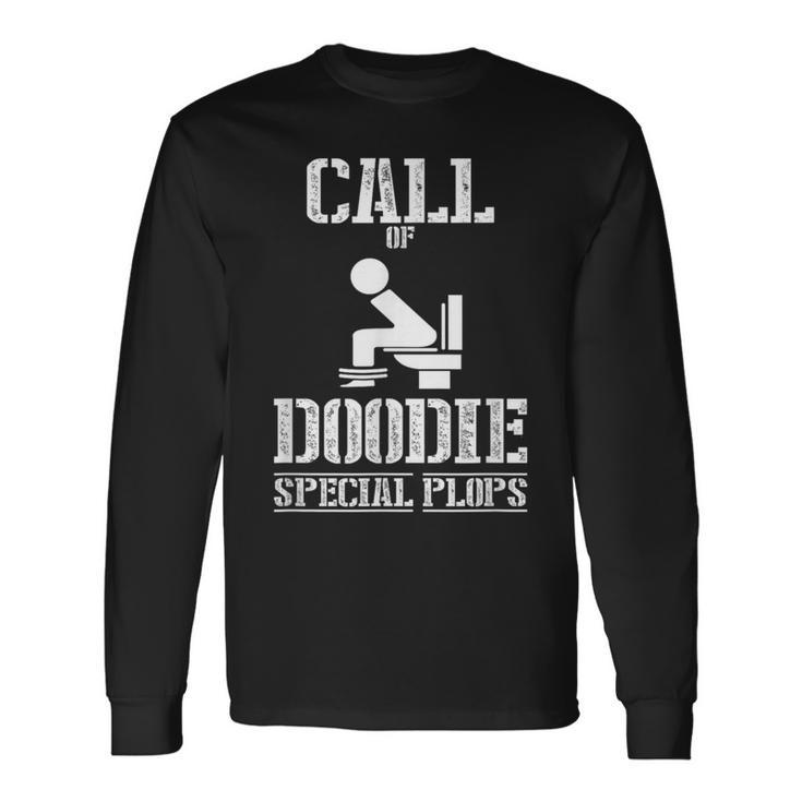 Call Of Doodiepecial Plops デューティーtシャツ 長袖Tシャツ