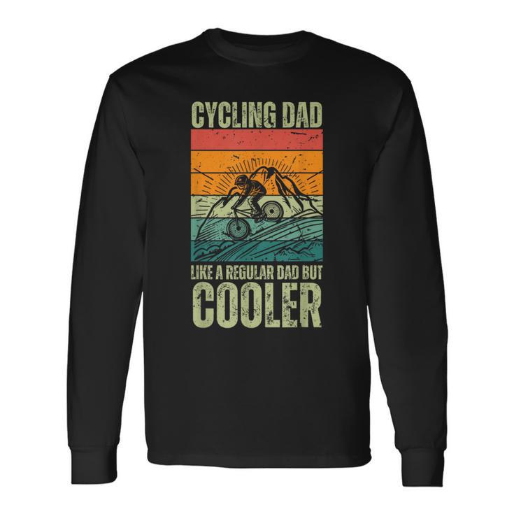Ciclismo Per Papà Uomini Ciclismo Motociclisti Bicicletta Rider Maglietta a maniche lunghe