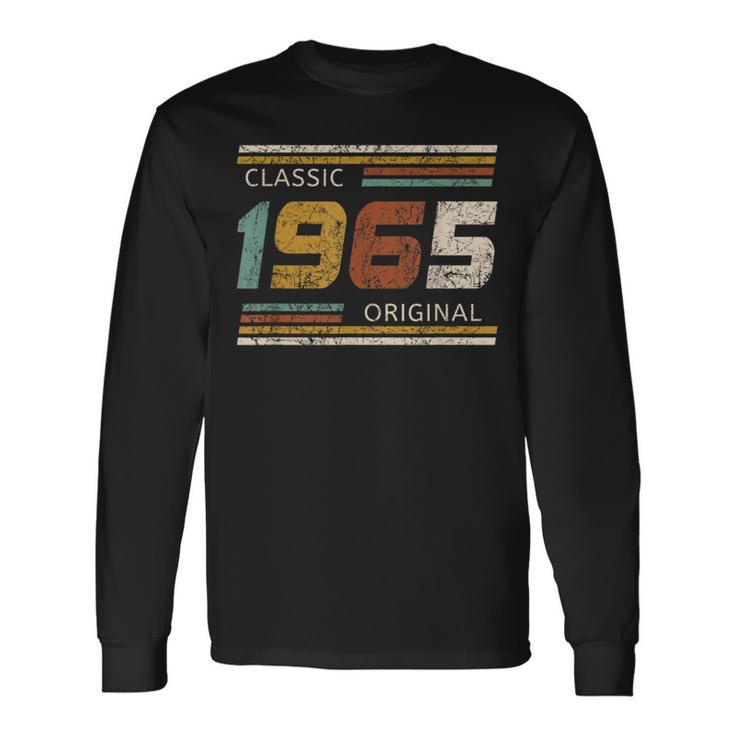 Classic 1965 Original 60 Year Old 60Th Birthday 長袖Tシャツ