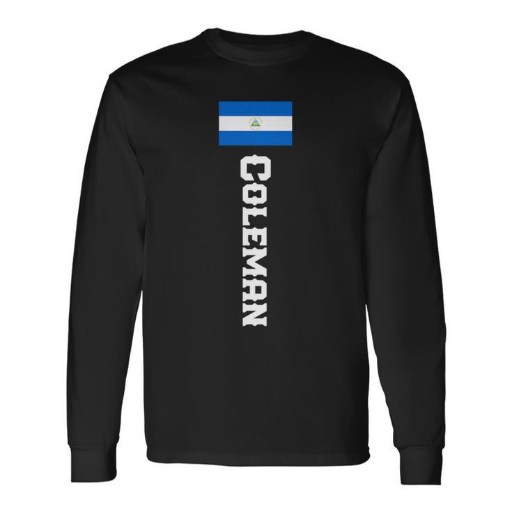 Colemanコールマン メンズ レディース キッズ 姓 ニカラグア シャツ 長袖Tシャツ