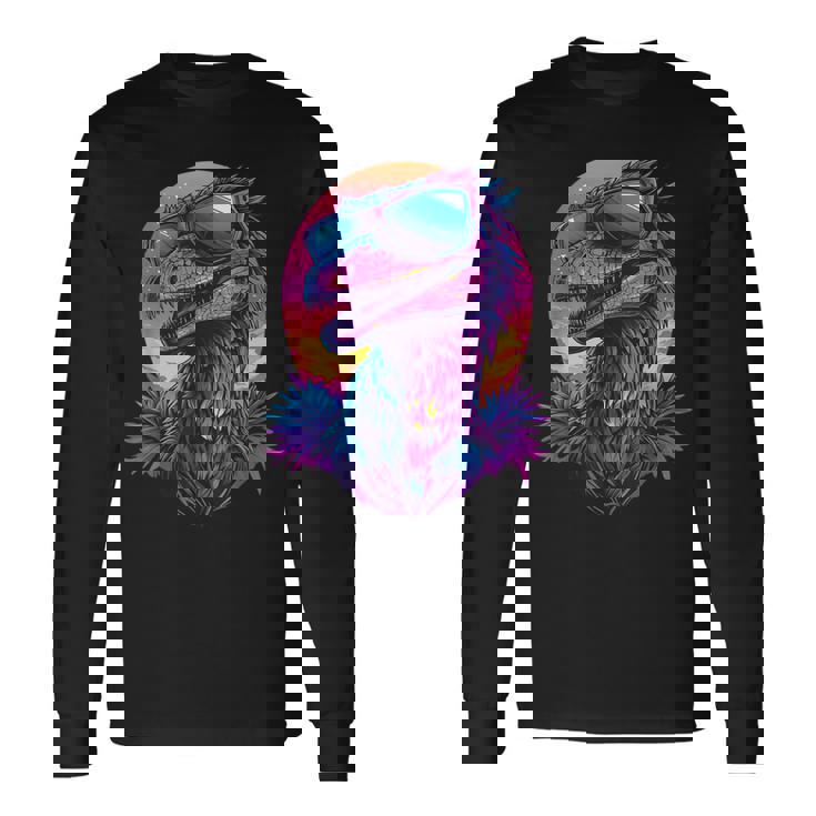 Cool Utahraptor Graphic Dinosaur Dino Lover 長袖Tシャツ ギフトのアイデア