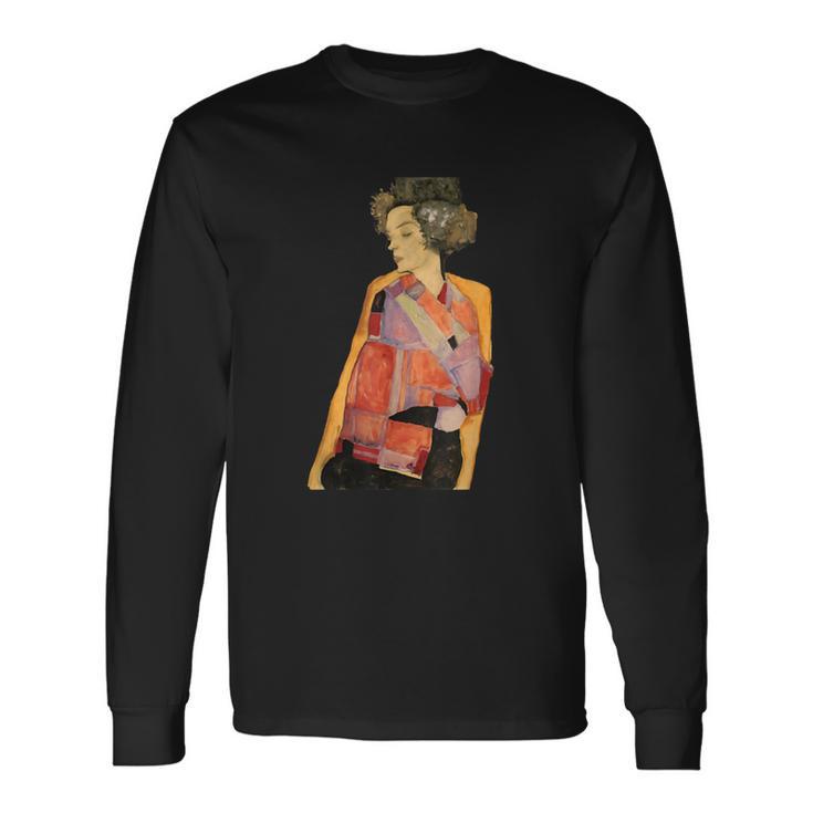 The Daydreamer ゲルティ・シーレ By エゴン・シーレ 1911 長袖Tシャツ