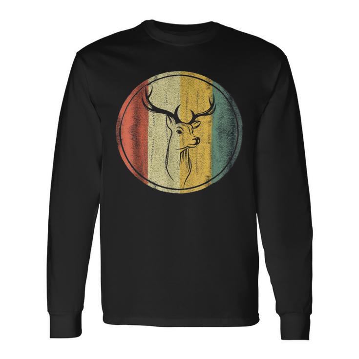 De Ciervos Niños De Ciervos Chica De Ciervos Amantes De Ciervos Camisa De Ciervos Camiseta de manga larga