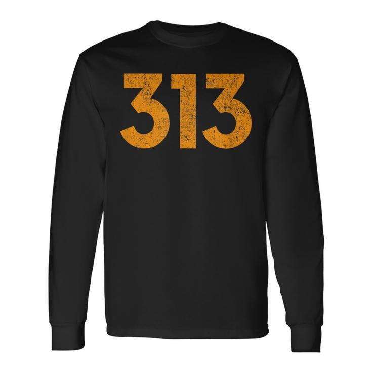 Detroit 313 長袖Tシャツ