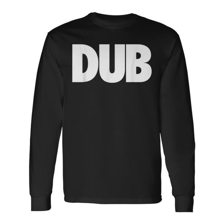 Dub Reggae Music ビニールレコード カーニバルフェスティバル ギフト 長袖Tシャツ