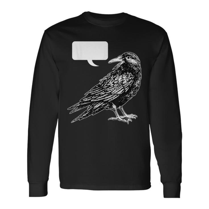 Edgar Allan Poe Nevermore Open To Interpretation Raven シャツ 長袖Tシャツ ギフトのアイデア
