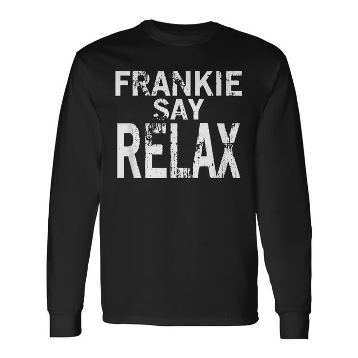 Frankieay Relax メンズ 長袖Tシャツ