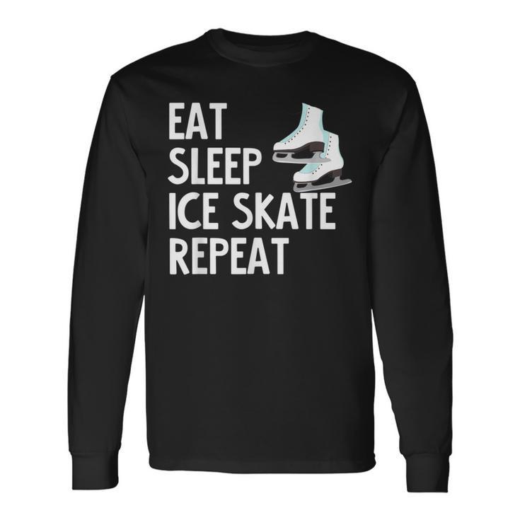 Eatleep Icekate Repeat フィギュアスケート 長袖Tシャツ