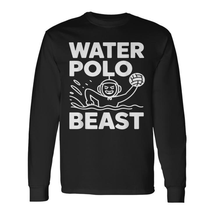 For Water Polo Beasts 長袖Tシャツ