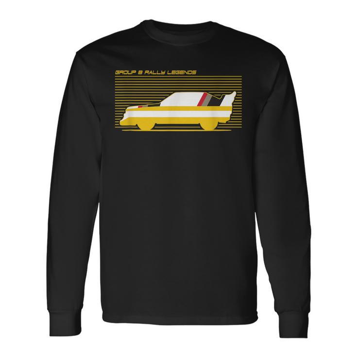 Group B ラリー レジェンド クラシック ラリー カー デザイン ヴィンテージ ラリー 長袖Tシャツ