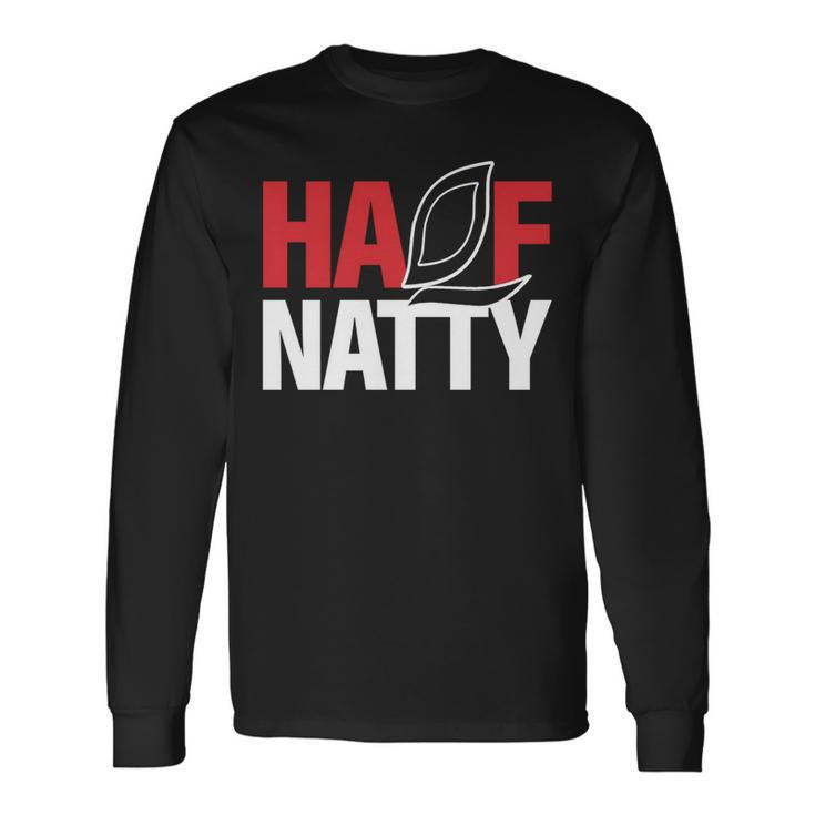 Half Natty ハーフナチュラルステロイドボディービルダー 長袖tシャツ 長袖Tシャツ