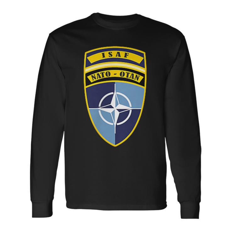 Isaf Natoパッチ 長袖Tシャツ