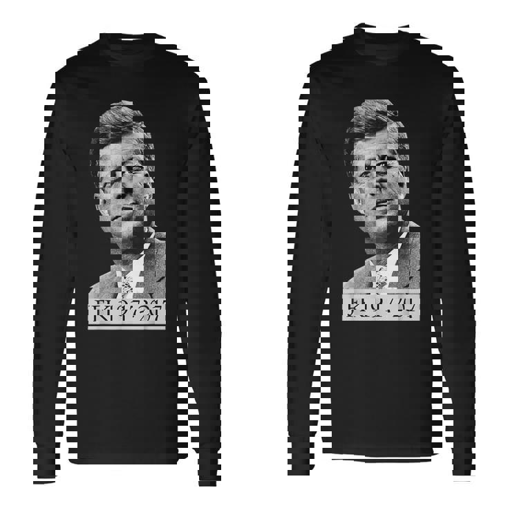 Jfk シャツ ケネディtシャツ Kennedy 100 Years Jfk 100 長袖Tシャツ ギフトのアイデア