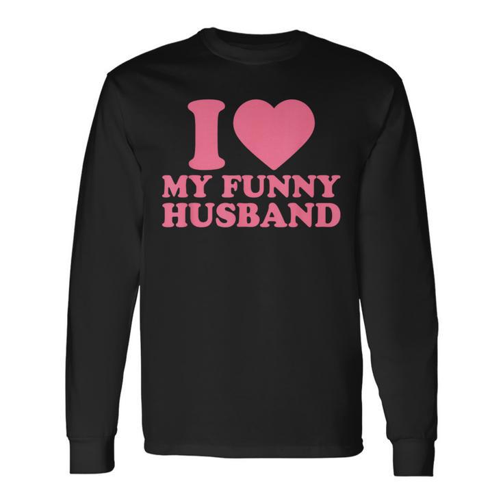 I Love My Husband · I Heart My Husbandalentines Day 長袖Tシャツ