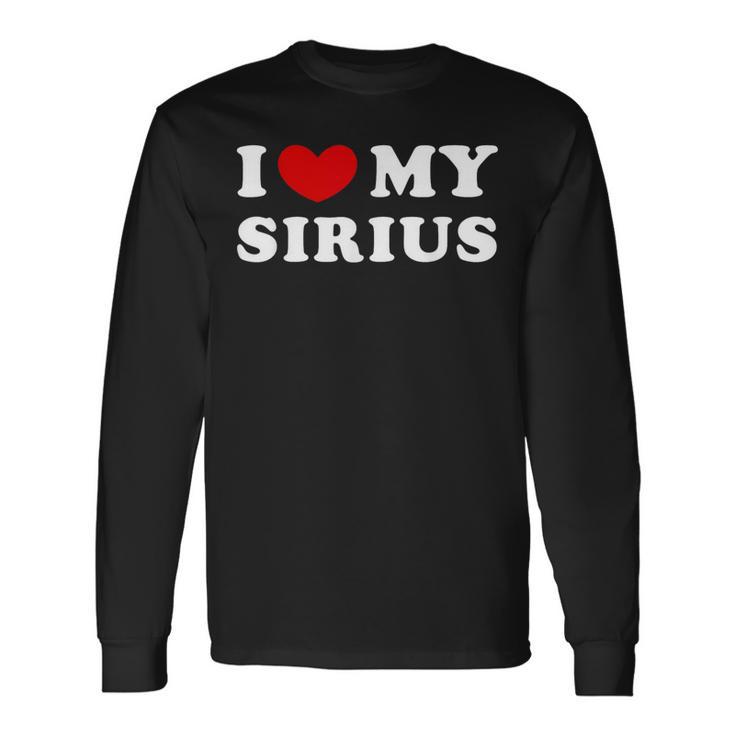 I Love Myirius アイ・ラブ・マイ・シリウス 長袖Tシャツ