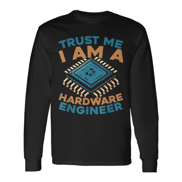 Matériel Informatique Électronique Ingénieur Matériel T-shirt à manches longues