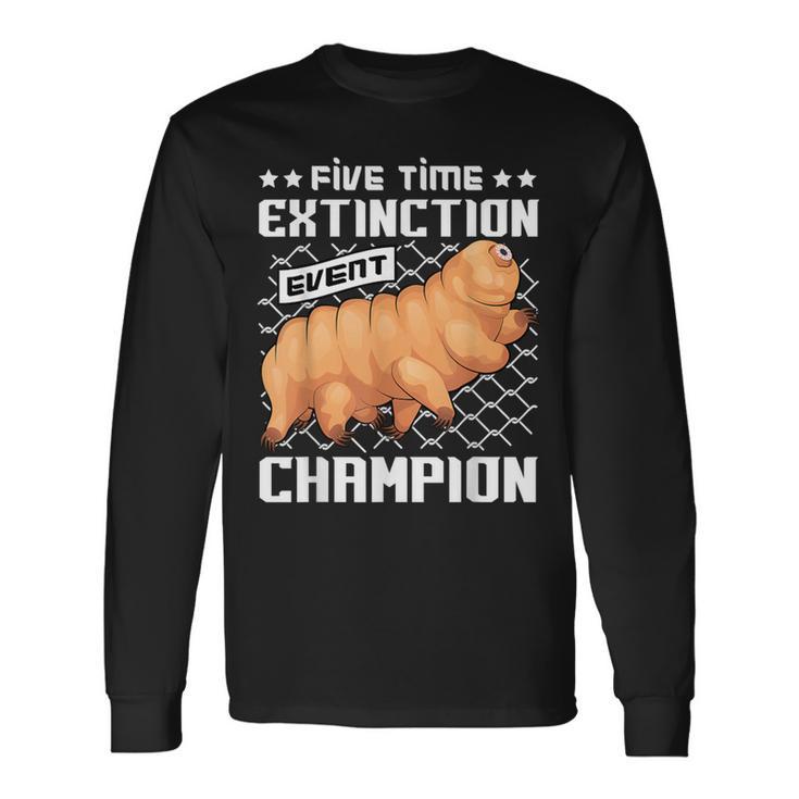 Moss Pigletcience Biology Amante De Los Tardígrados Camiseta de manga larga