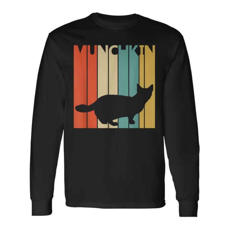 Munchkin マンチカン ネコ 長袖Tシャツ