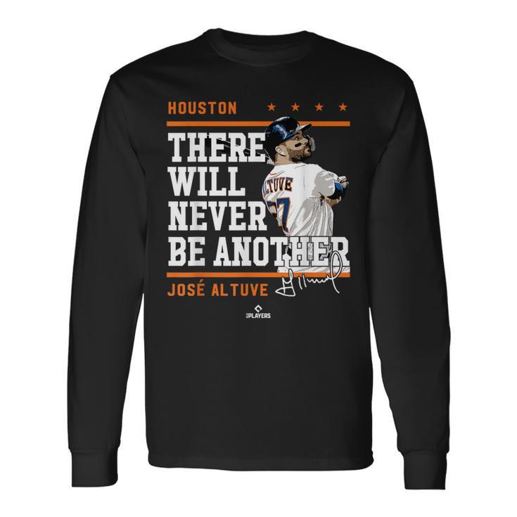 Never Be Another Jose Altuve Houston Mlbpa 長袖Tシャツ ギフトのアイデア