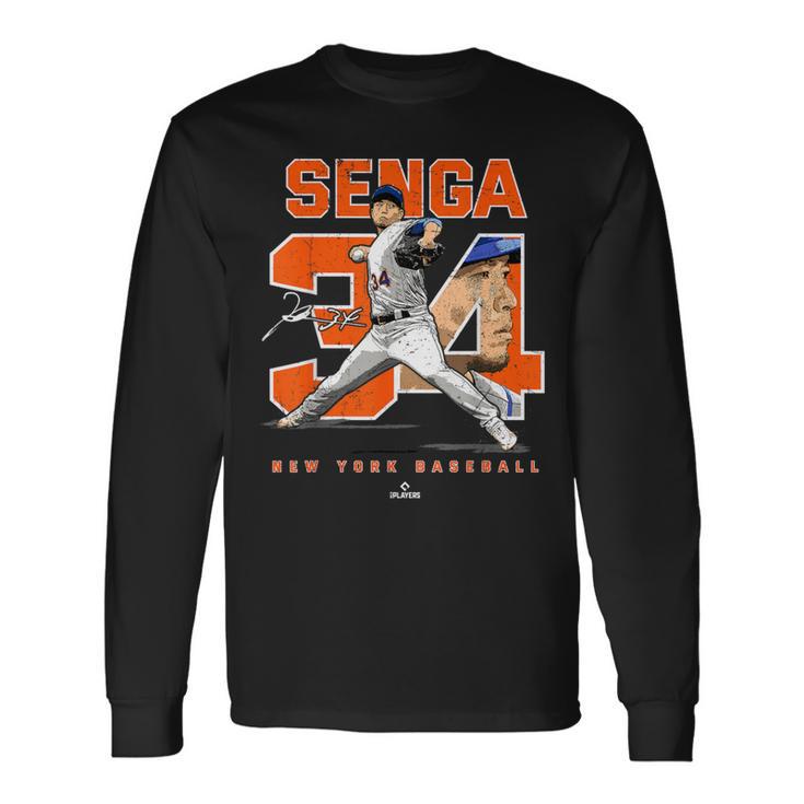 Number And Portrait Kodaienga New York Mlbpa 長袖Tシャツ