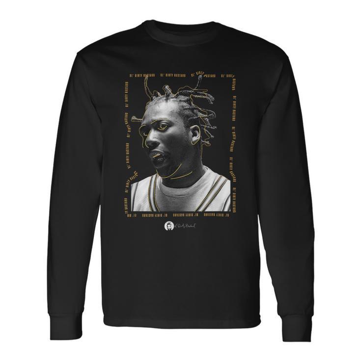 Odb オールド・ダーティ・バスタード・ポートレートウータン・クラン Nyc Papl1389 長袖Tシャツ