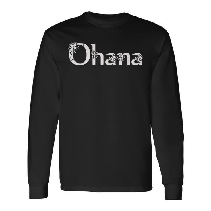 Ohana ハワイアン ファミリー ギフト シャツ 長袖Tシャツ