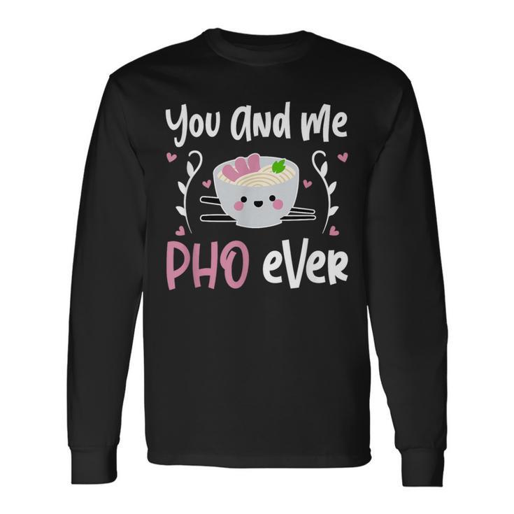 Phoho アジアンヌードル 長袖Tシャツ