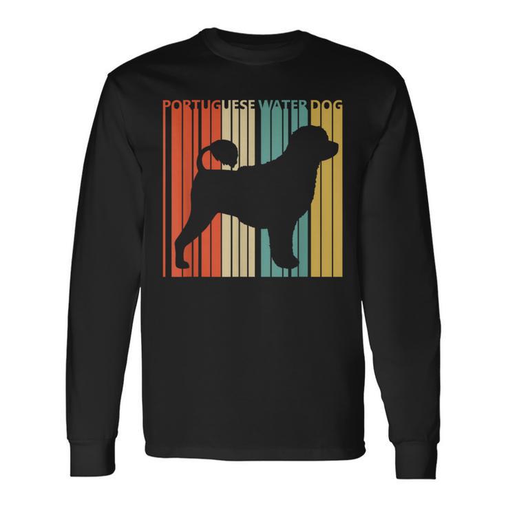 Portuguese Water Dog ポーチュギーズ・ウォーター・ドッグ 長袖Tシャツ ギフトのアイデア