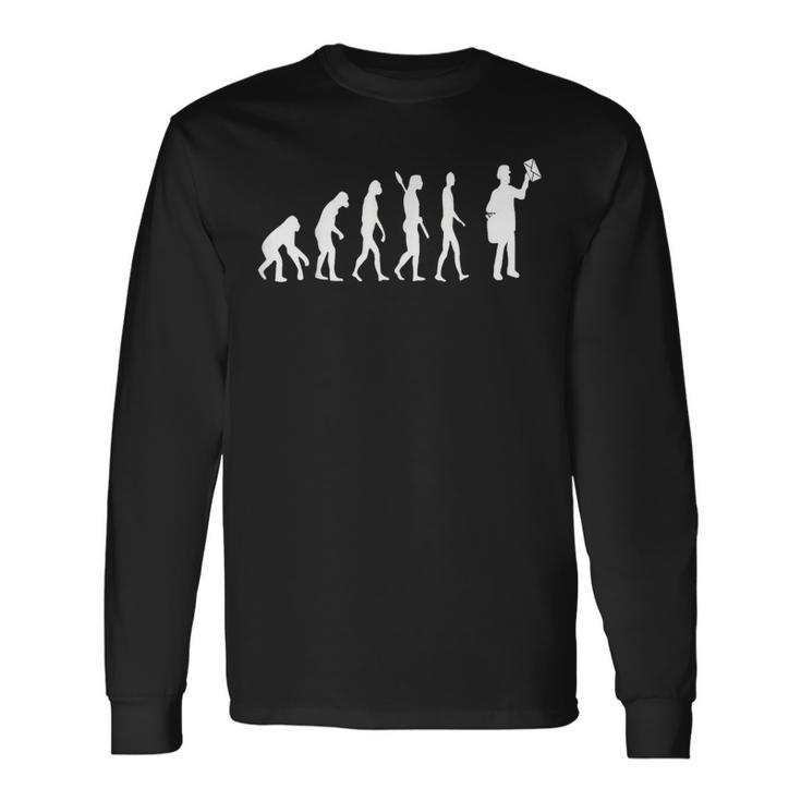 Postman Evolution Transportador De Oficina Postal Camiseta de manga larga