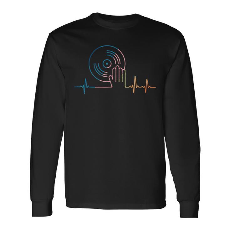 Record Heartbeatinly Dj 長袖Tシャツ